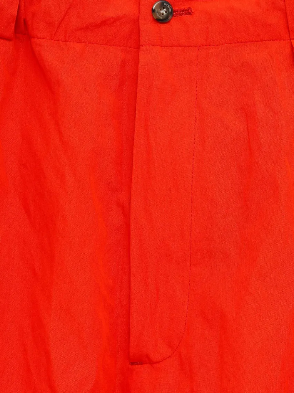 Willy Chavarria Toluca shorts met elastische tailleband Rood