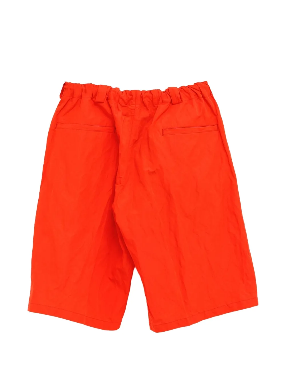 Willy Chavarria Toluca shorts met elastische tailleband Rood