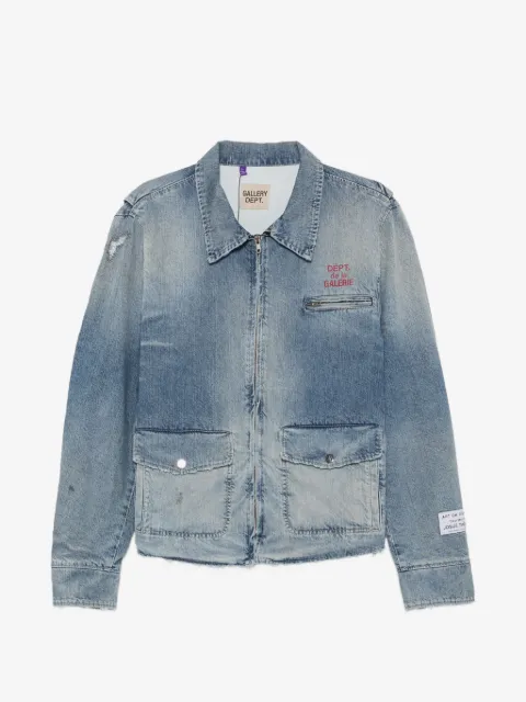 GALLERY DEPT. faded-effect denim jacket