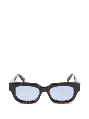 Off-White Eyewear スクエアフレーム サングラス | ブラック | FARFETCH JP
