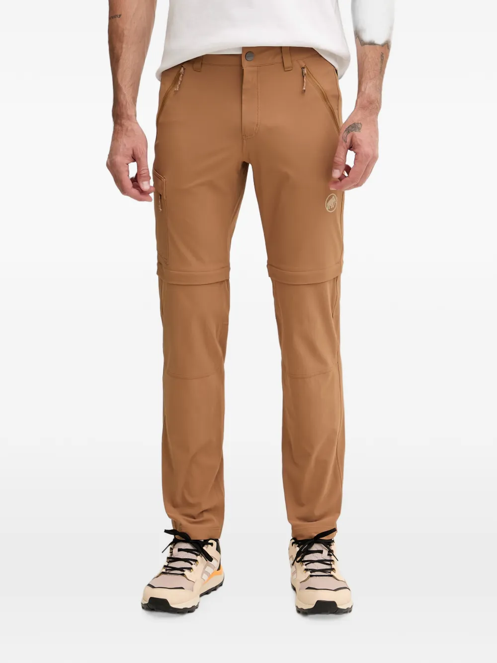 Mammut Runbold IV zip-off cargo pants - Braun