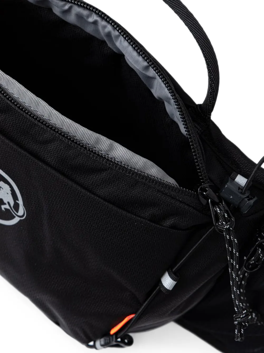 Mammut Lithium heuptas met logoprint Zwart