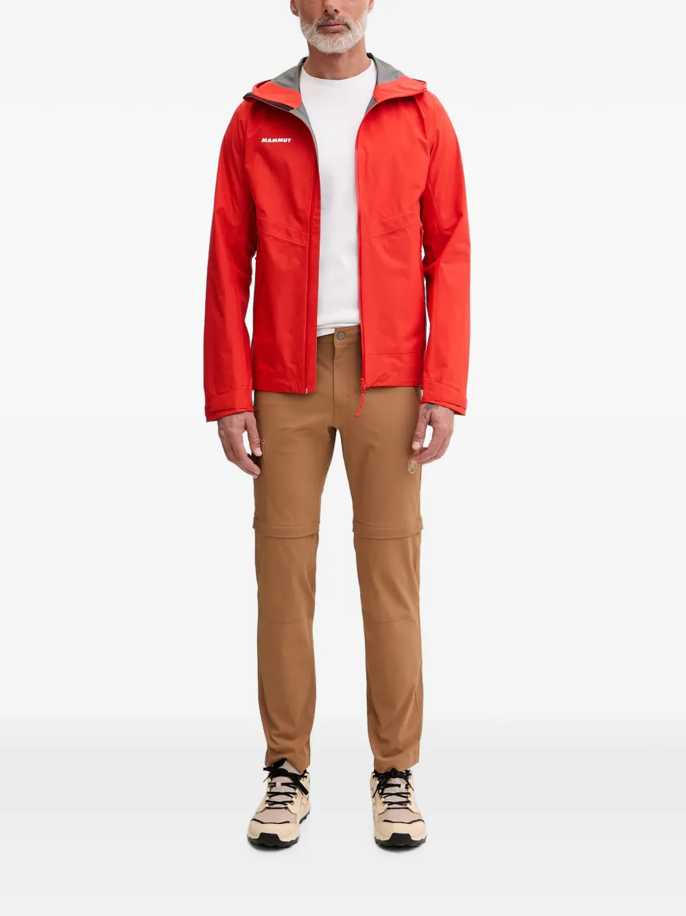 Mammut Alto Light HS jack met capuchon en rits Rood