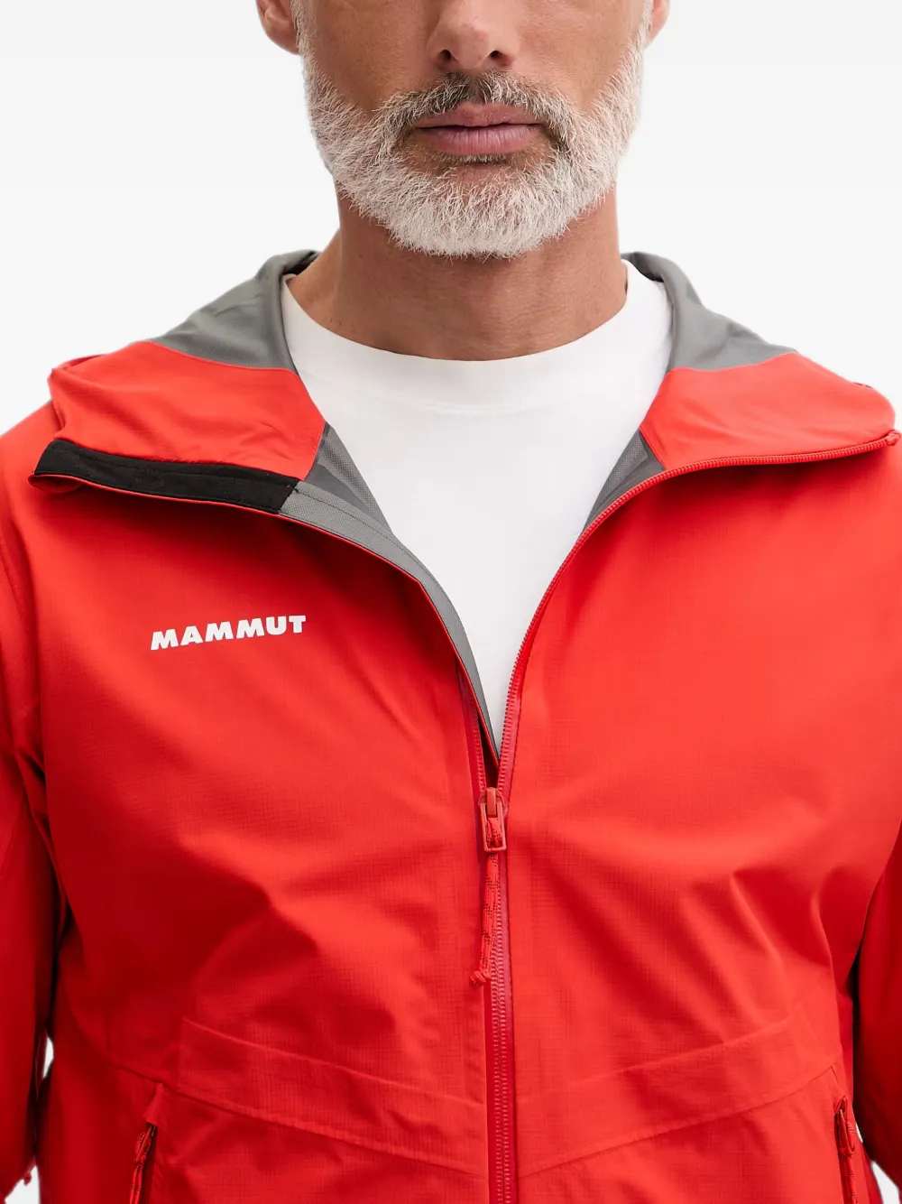 Mammut Alto Light HS jack met capuchon en rits Rood
