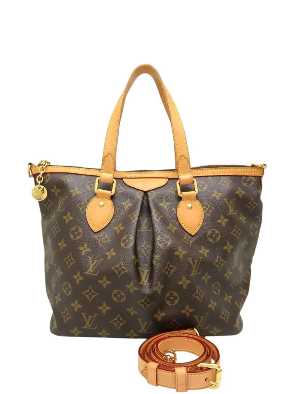 Louis Vuitton Pre-Owned 2009 Monogram Palermo PM satchel - Marrone