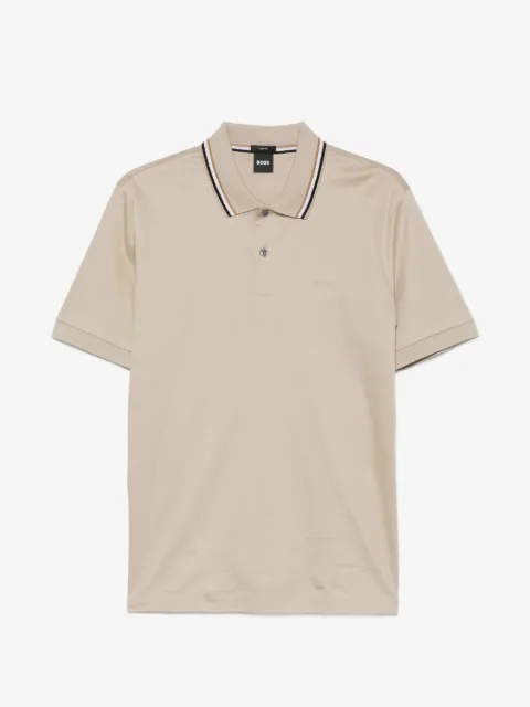BOSS Penrose 38 tipped-collar polo shirt