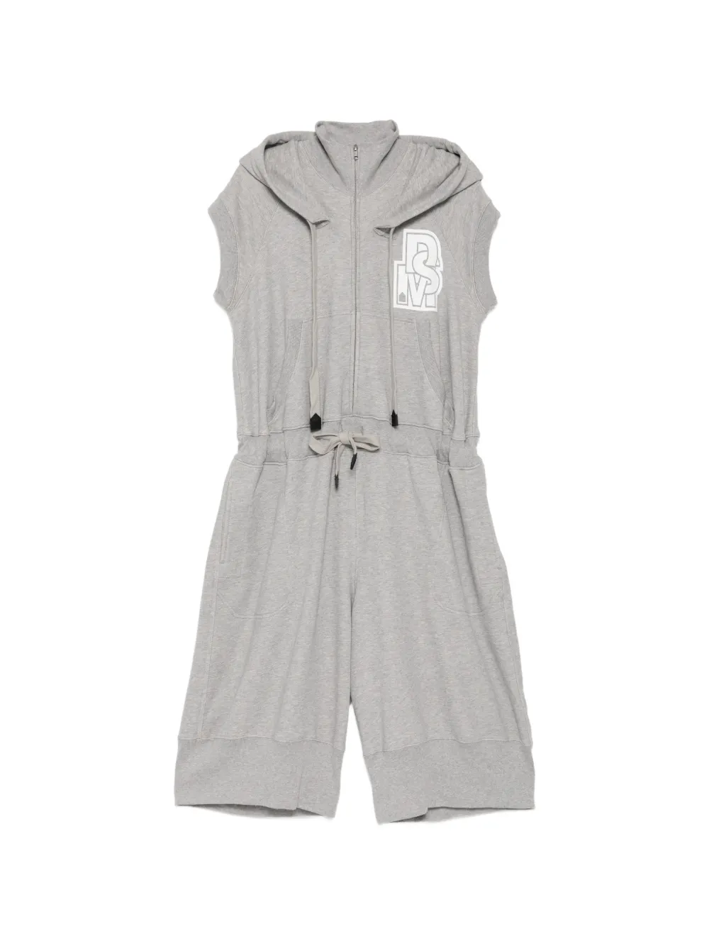 Dsm - Dover Street Market Dover Street Market x Kei Ninomiya Playsuit mit Kapuze - Grau