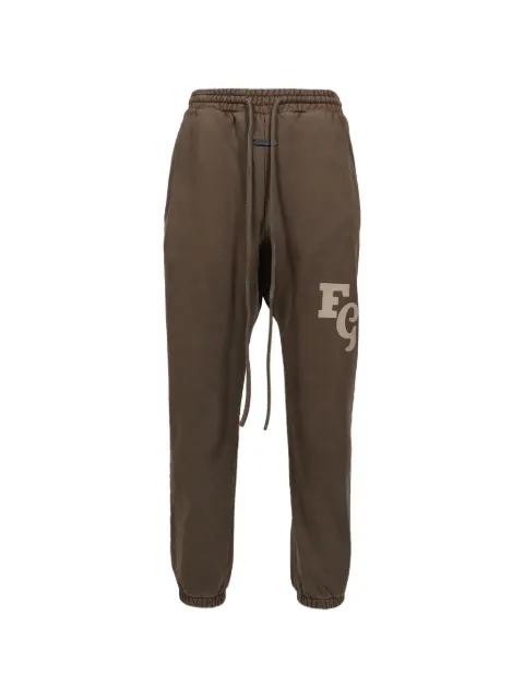 Fear Of God pants con cordones en la pretina y logo estampado