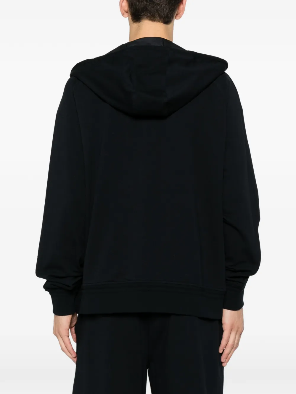 Zegna Hoodie van katoen-jerseymix Blauw