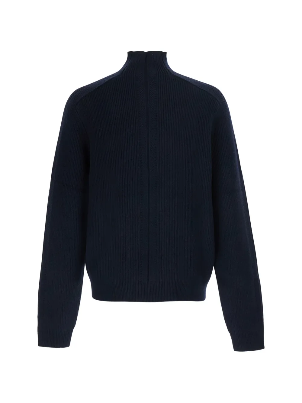Emporio Armani Ribgebreid vest Blauw