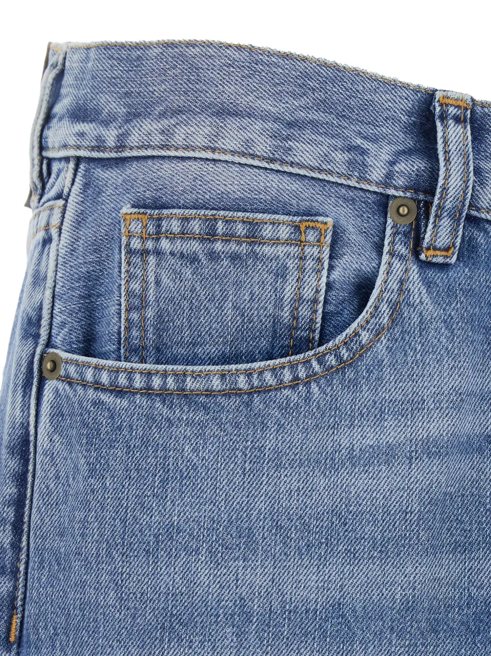 Mauro Grifoni faded-effect jeans Blauw