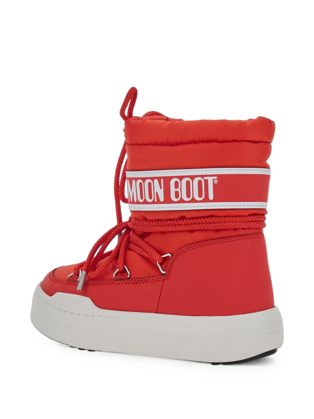 Moon Boot Kids Park lace-up boots Rood