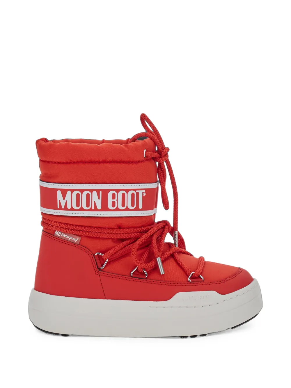 Moon Boot Kids Park lace-up boots Rood