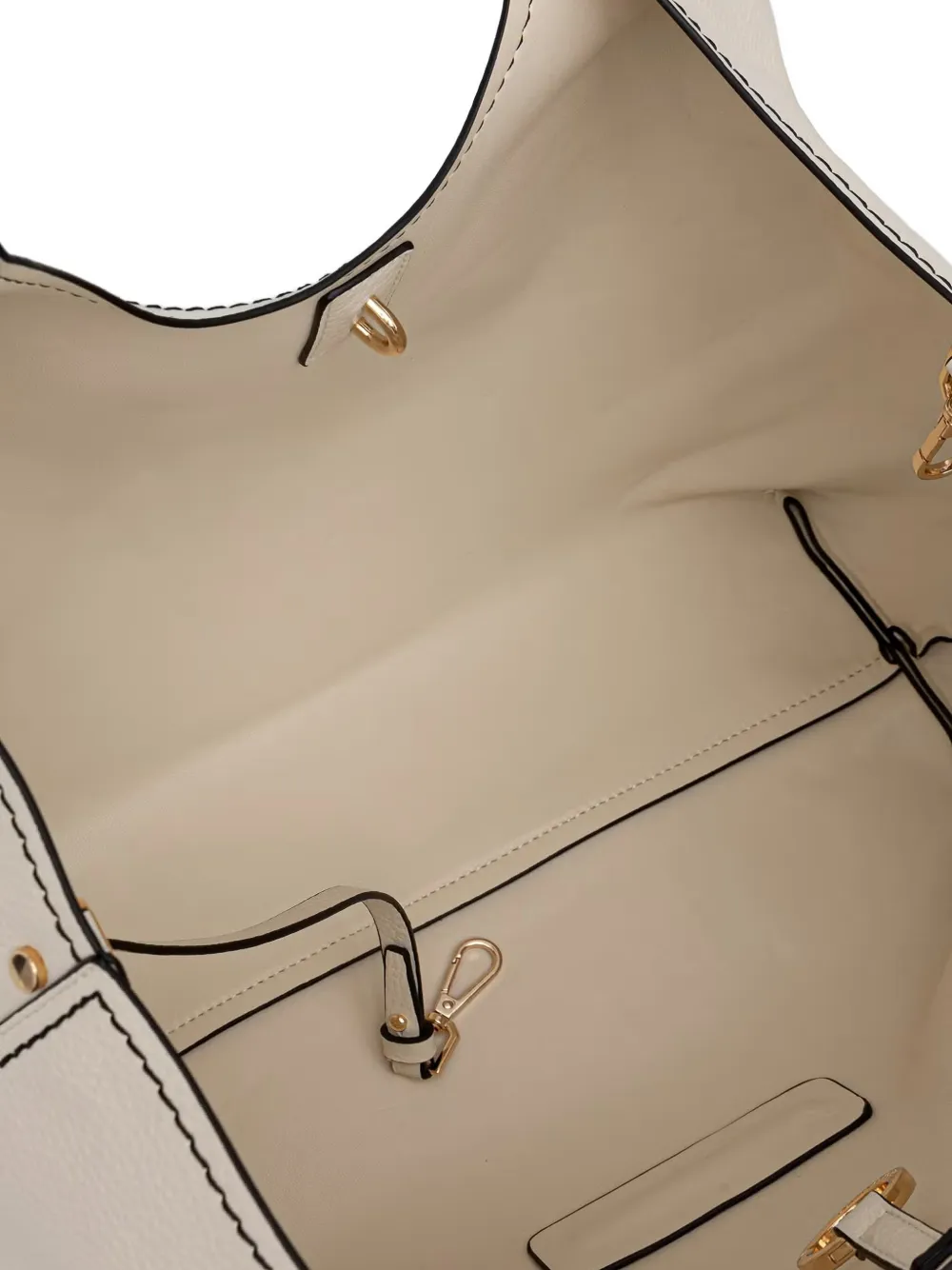 Lola Casademunt Shopper met gevlochten detail Wit