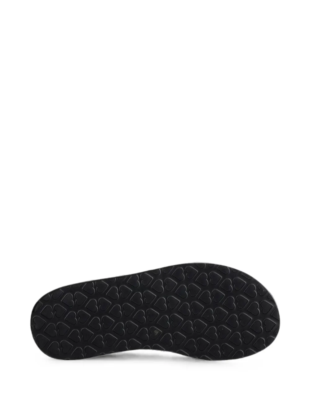 Love Moschino logo-print elasticated sandals Bruin
