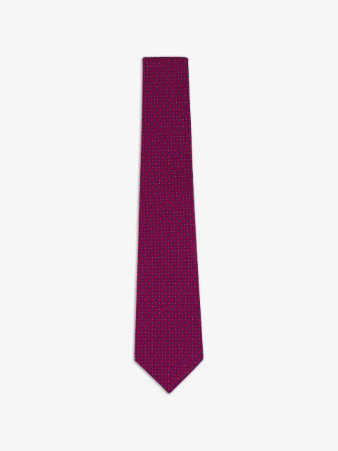 Kiton micro-patterned tie