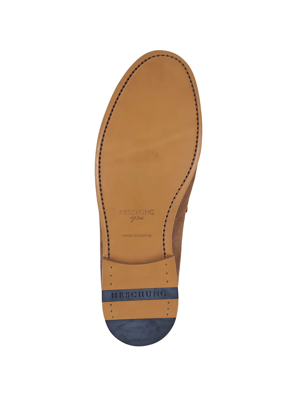 Heschung Aloe suède loafers Bruin