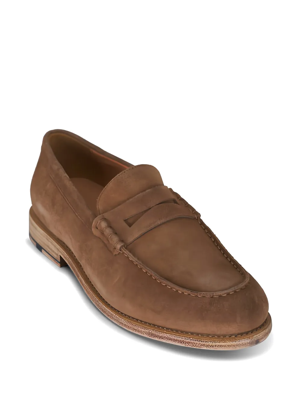 Heschung Aloe suède loafers Bruin
