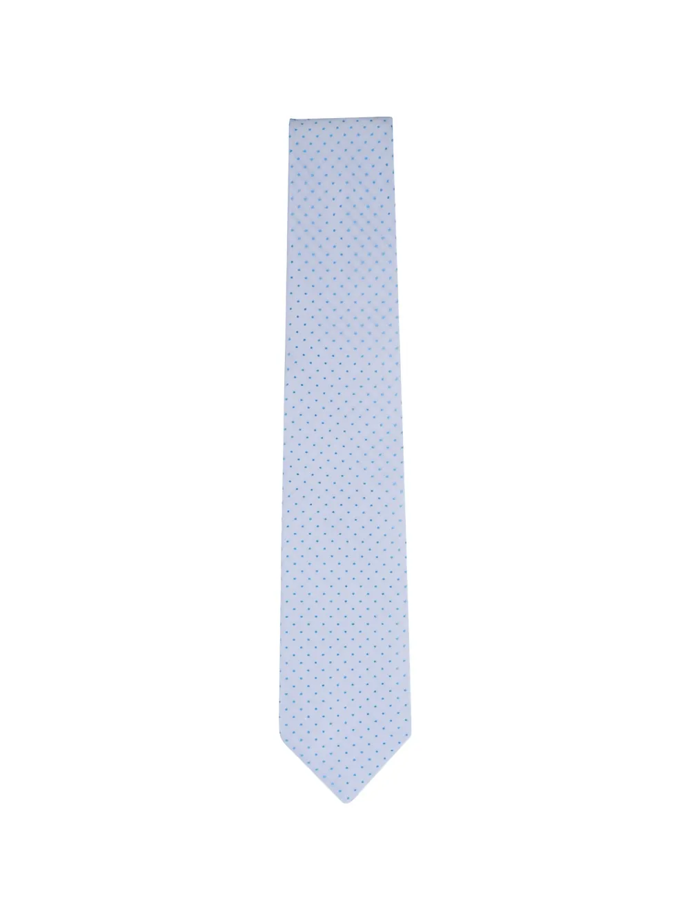 Paolo Albizzati polka-dot silk tie - Blu