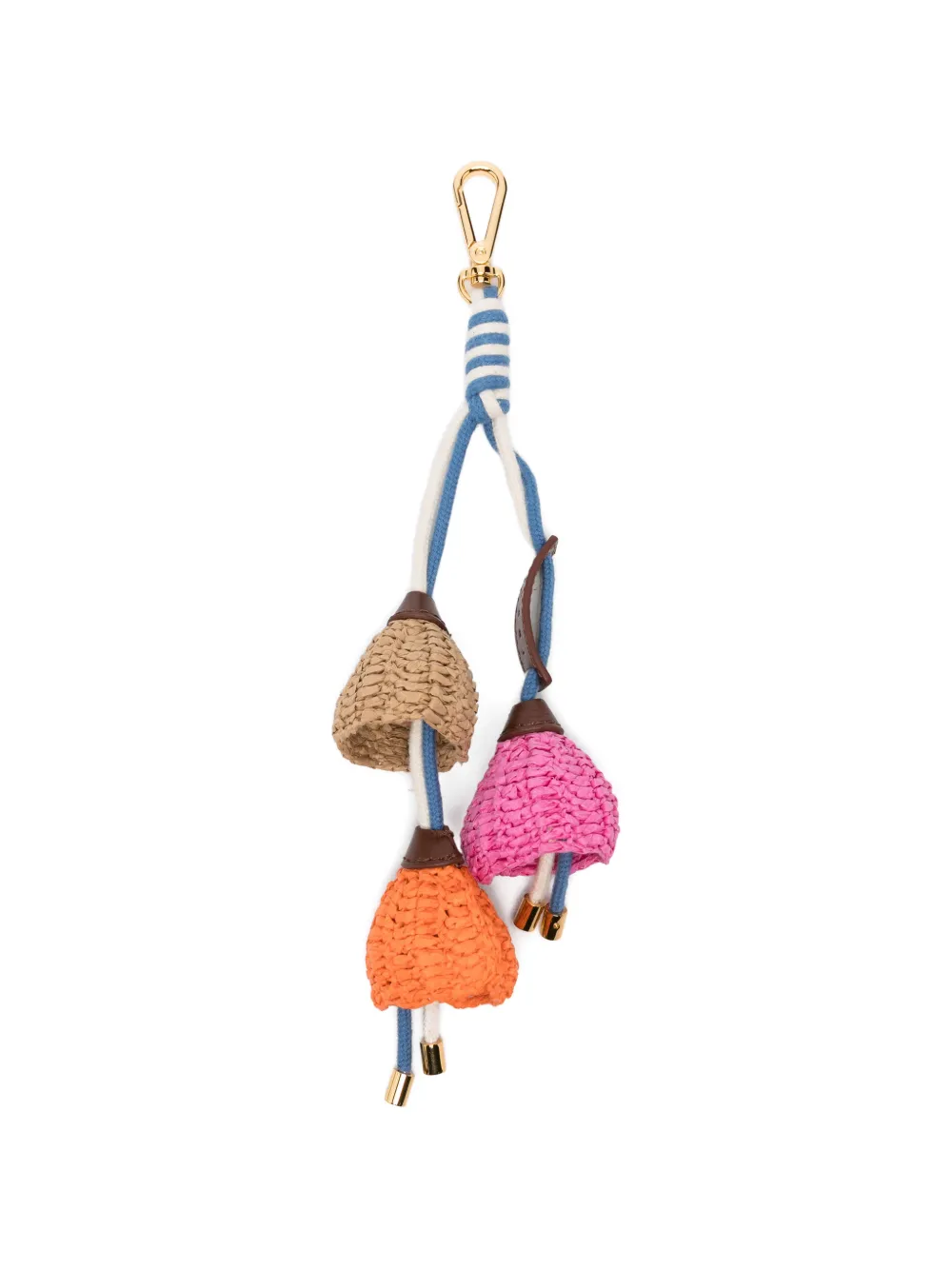 Marni Sleutelhanger met bloembedels Roze