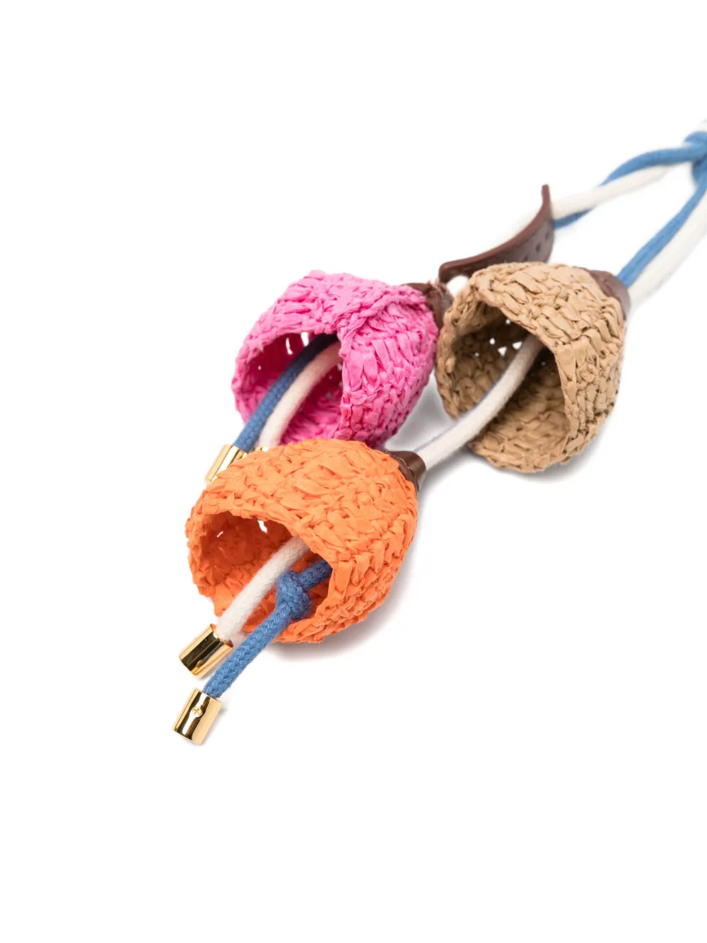 Marni Sleutelhanger met bloembedels Roze