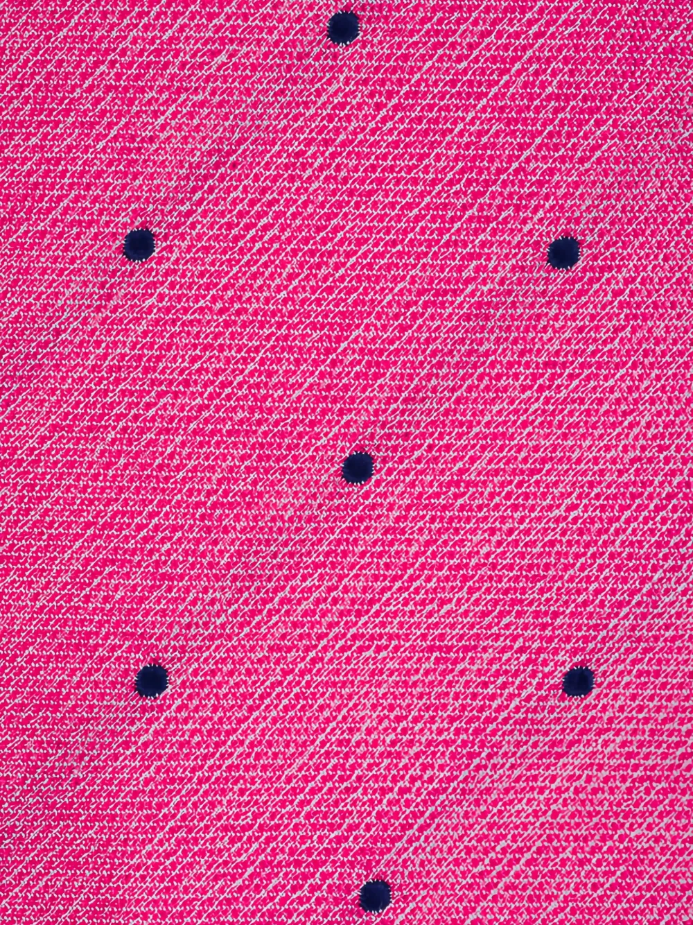 Kiton Stropdas met stippen Roze