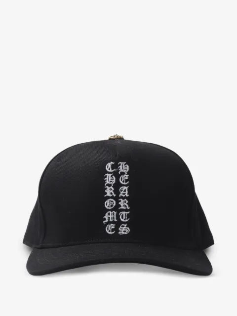 Chrome Hearts Boné com logo bordado