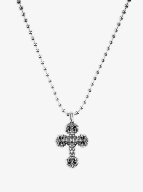 Chrome Hearts filigree ball-chain necklace