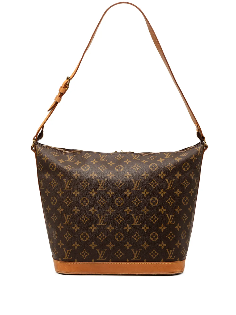 Louis Vuitton Pre-Owned 2001 Monogram Amfar Three shoulder bag - Marrone