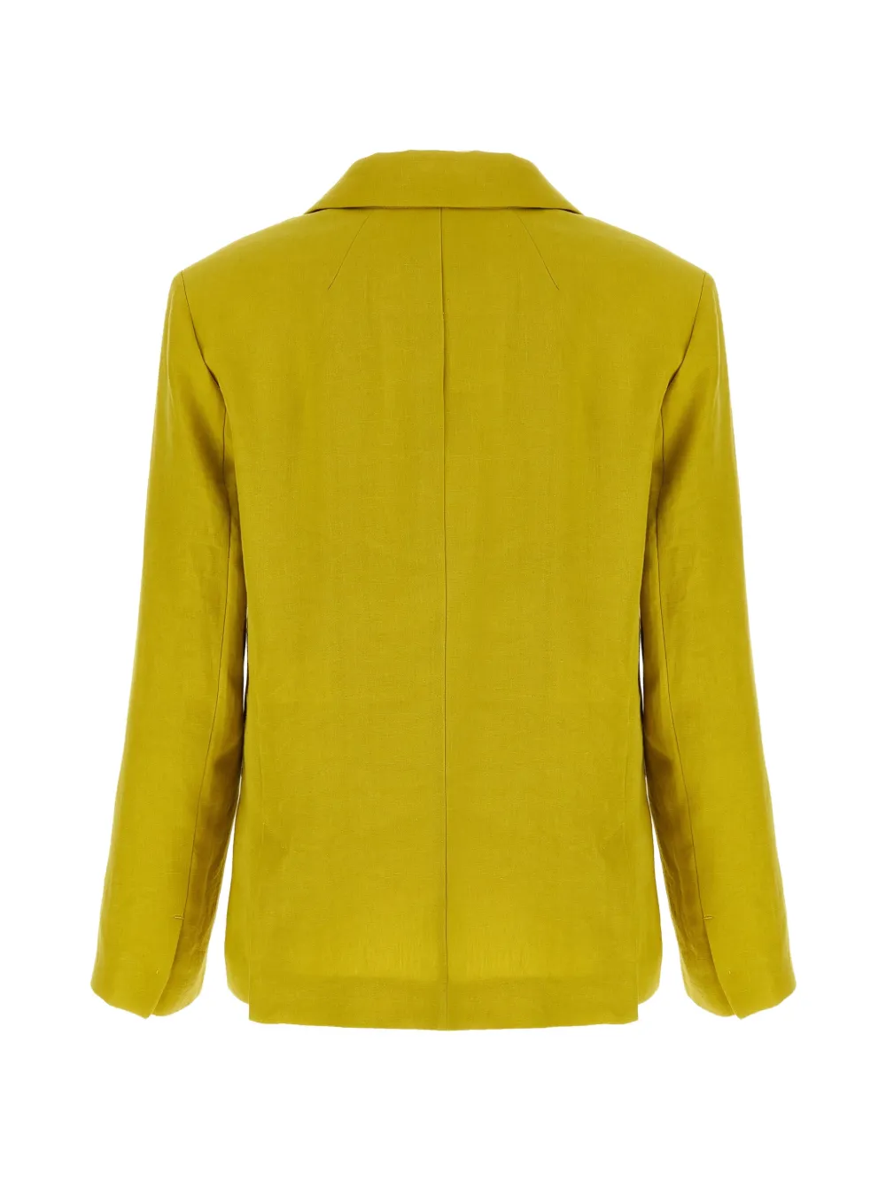 Max Mara Smm Alberta linnen blazer Geel
