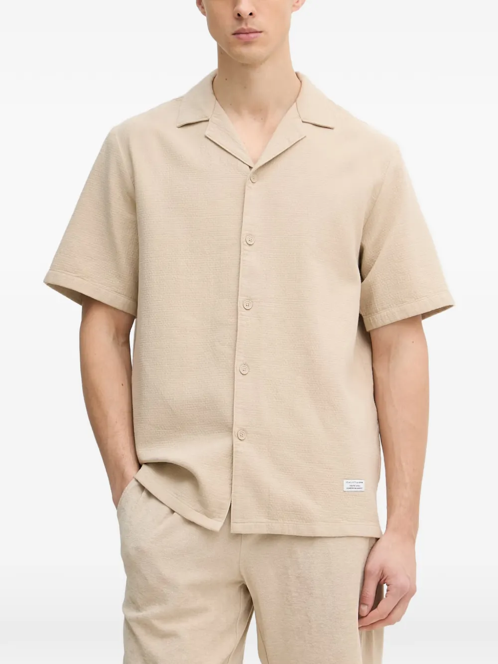 Marc O'Polo short-sleeve camp-collar shirt