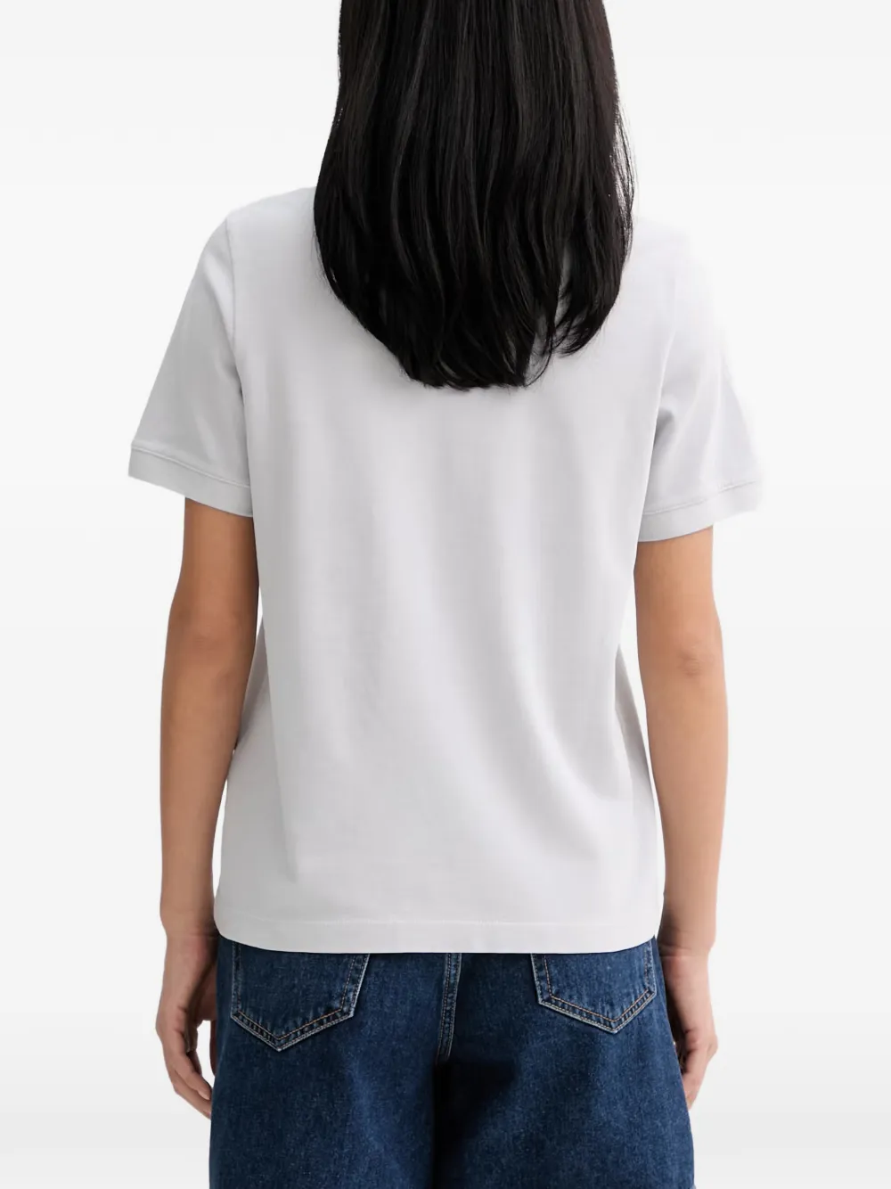Marc O'Polo Piqué poloshirt met geborduurd logo Blauw