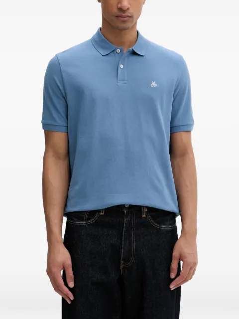 Marc O'Polo logo-embroidered piqué polo shirt