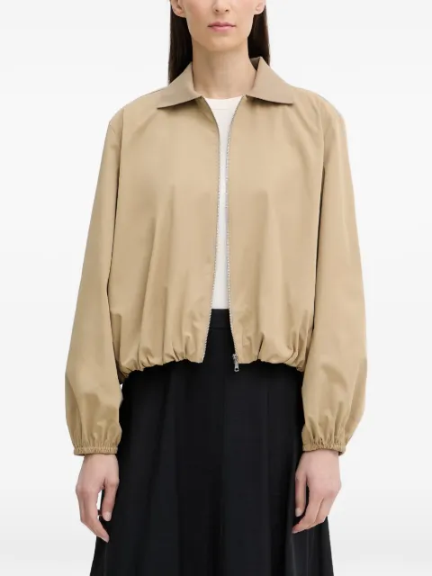 Marc O'Polo zip-up elasticated-hem jacket