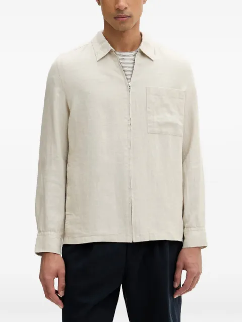 Marc O'Polo zip-up patch-pocket jacket