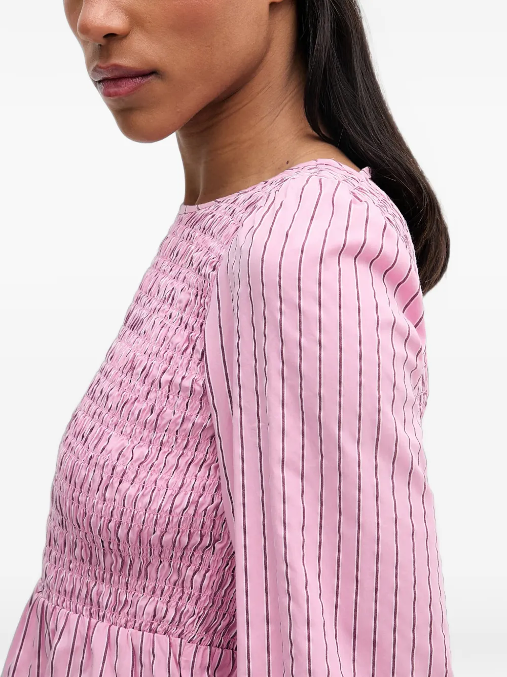 Marc O'Polo Gestreepte blouse Roze