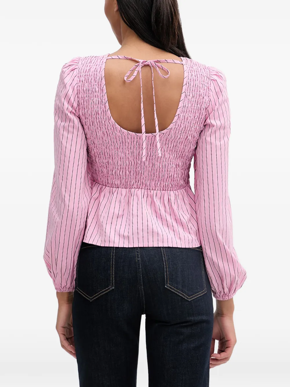 Marc O'Polo Gestreepte blouse Roze