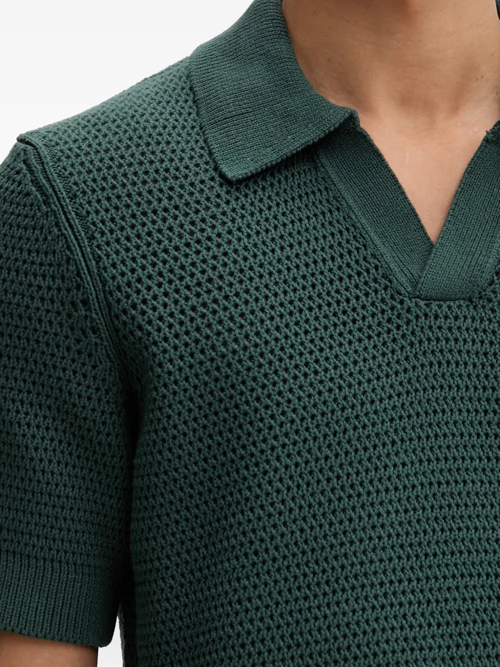 Marc O'Polo Opengebreid T-shirt Groen