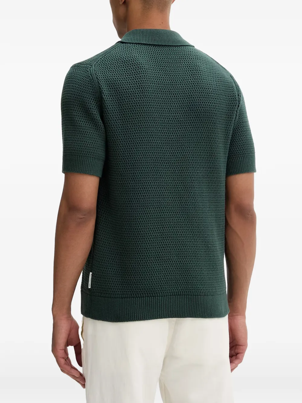 Marc O'Polo Opengebreid T-shirt Groen