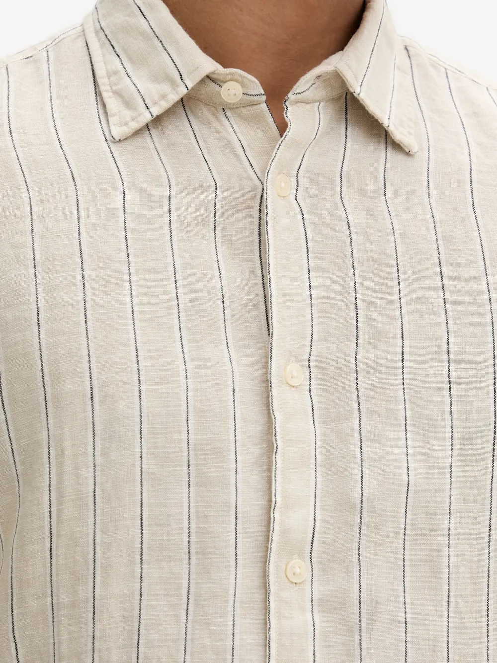 Marc O'Polo Gestreept overhemd Beige