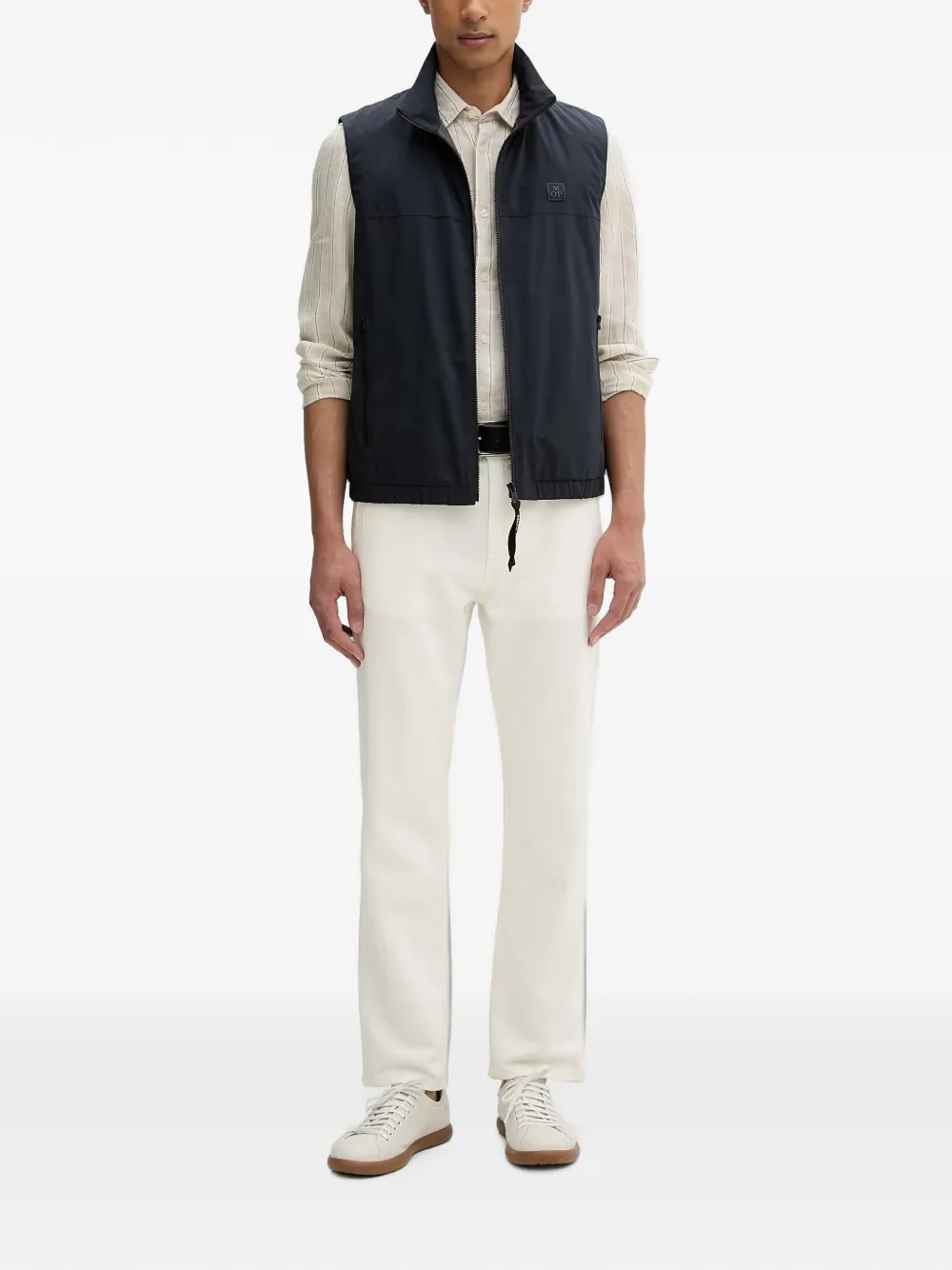 Marc O'Polo Gestreept overhemd Beige