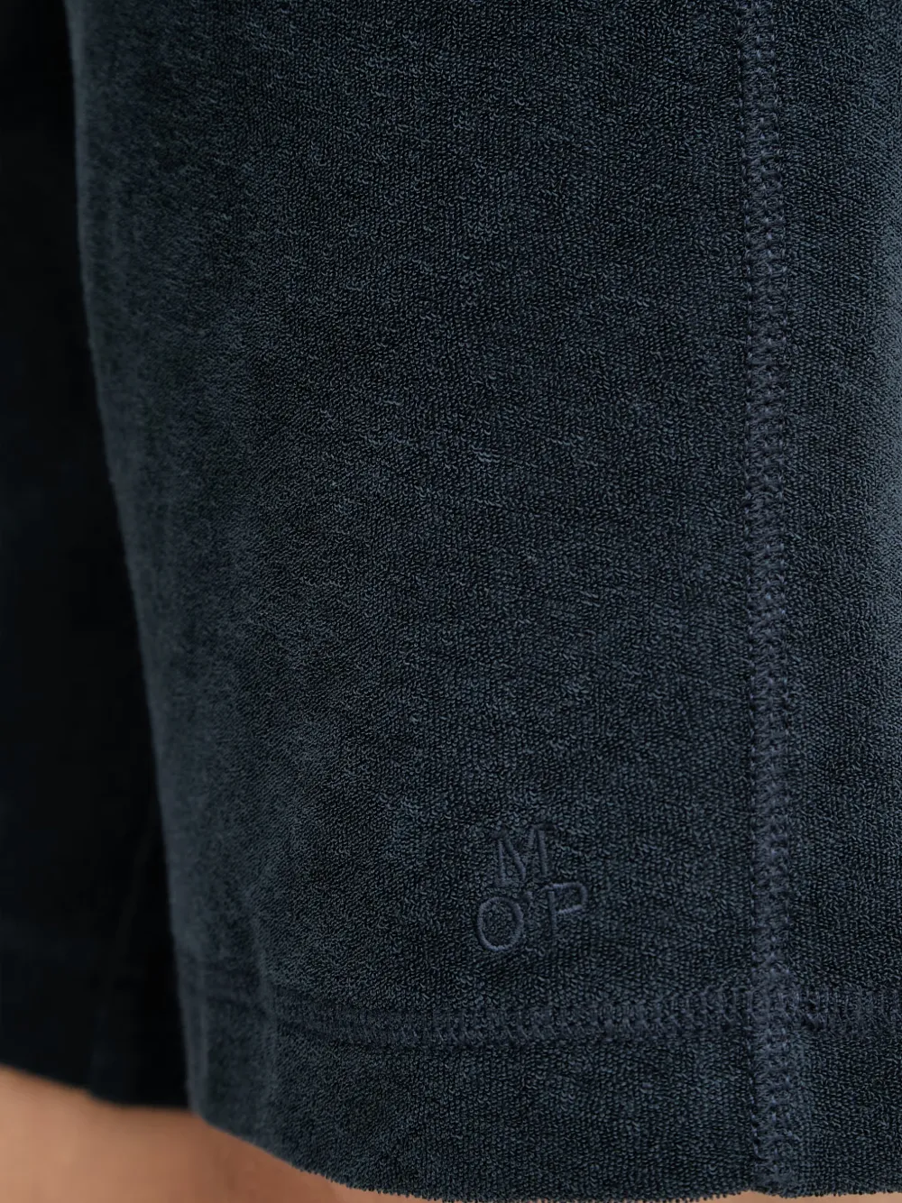 Marc O'Polo Shorts met geborduurd logo Blauw