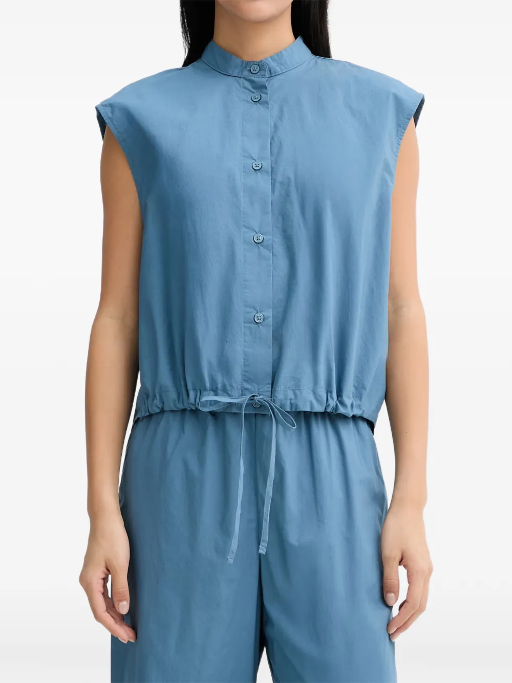Marc O'Polo drawstring sleeveless top