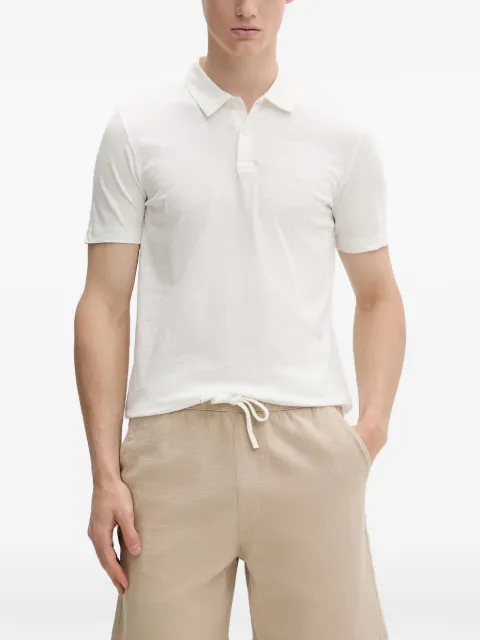 Marc O'Polo slub-texture polo shirt