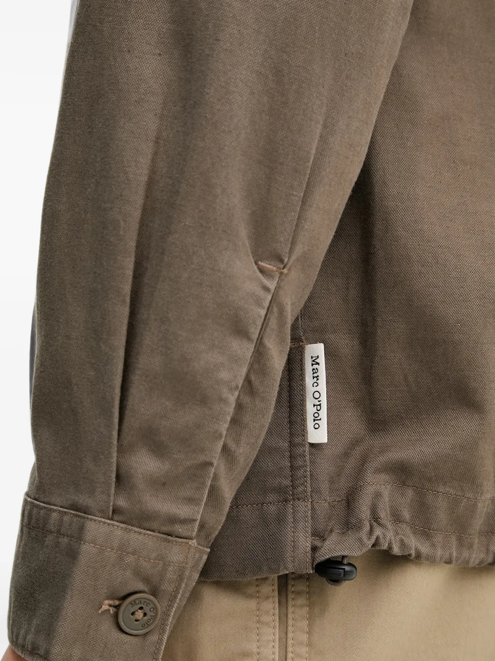 Marc O'Polo Button-up shirtjack Bruin