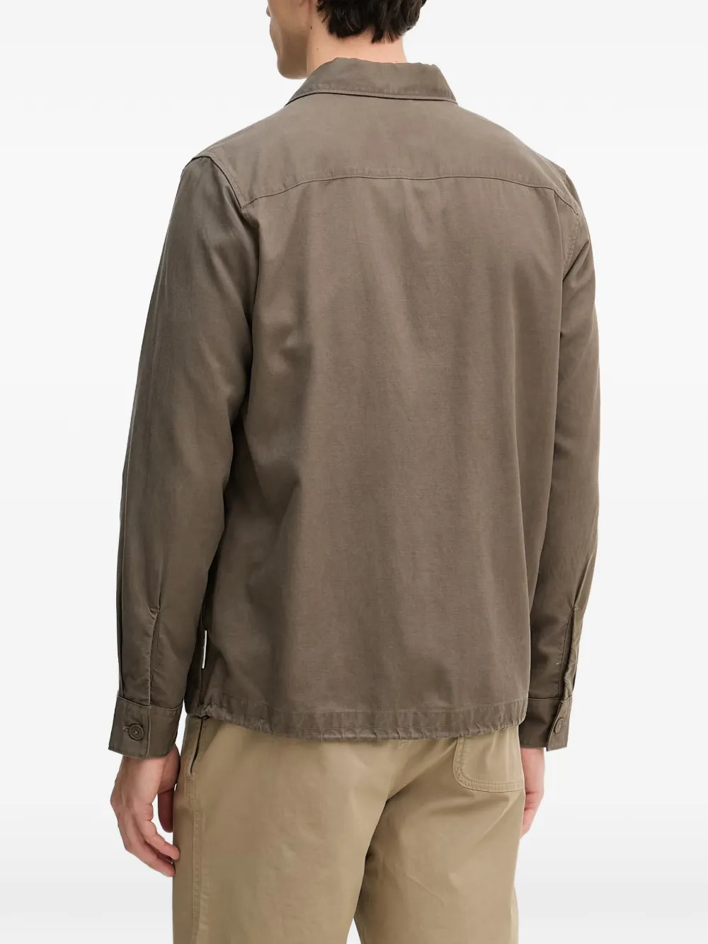 Marc O'Polo Button-up shirtjack Bruin