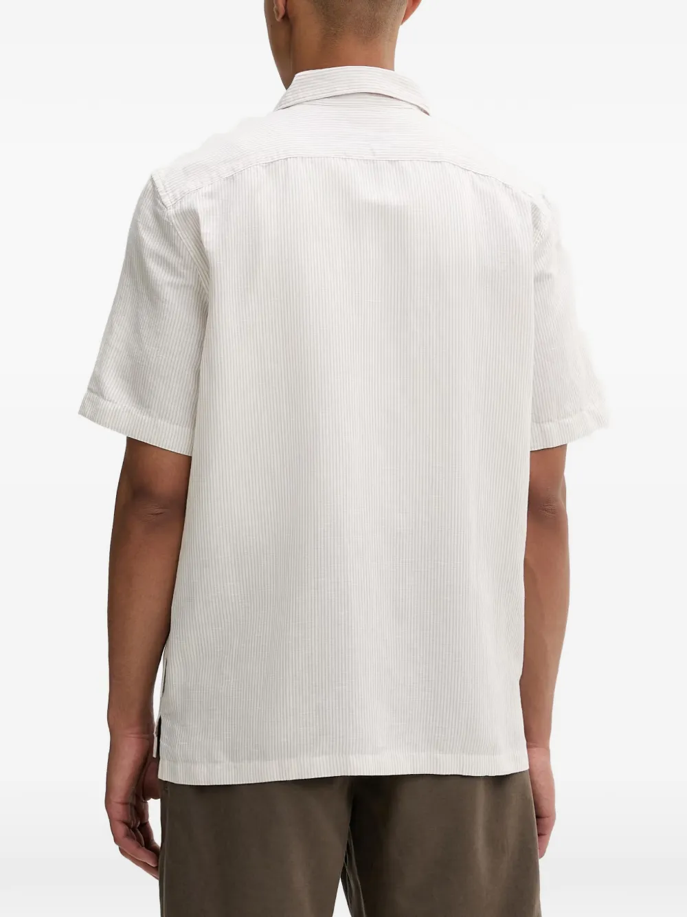 Marc O'Polo Gestreept overhemd Beige