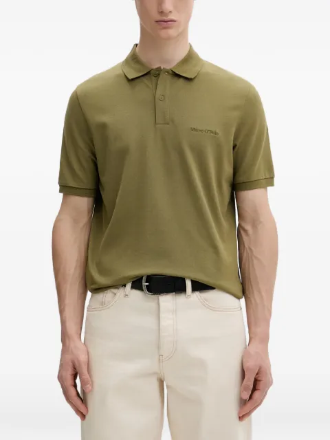 Marc O'Polo logo-embroidered piqué polo shirt