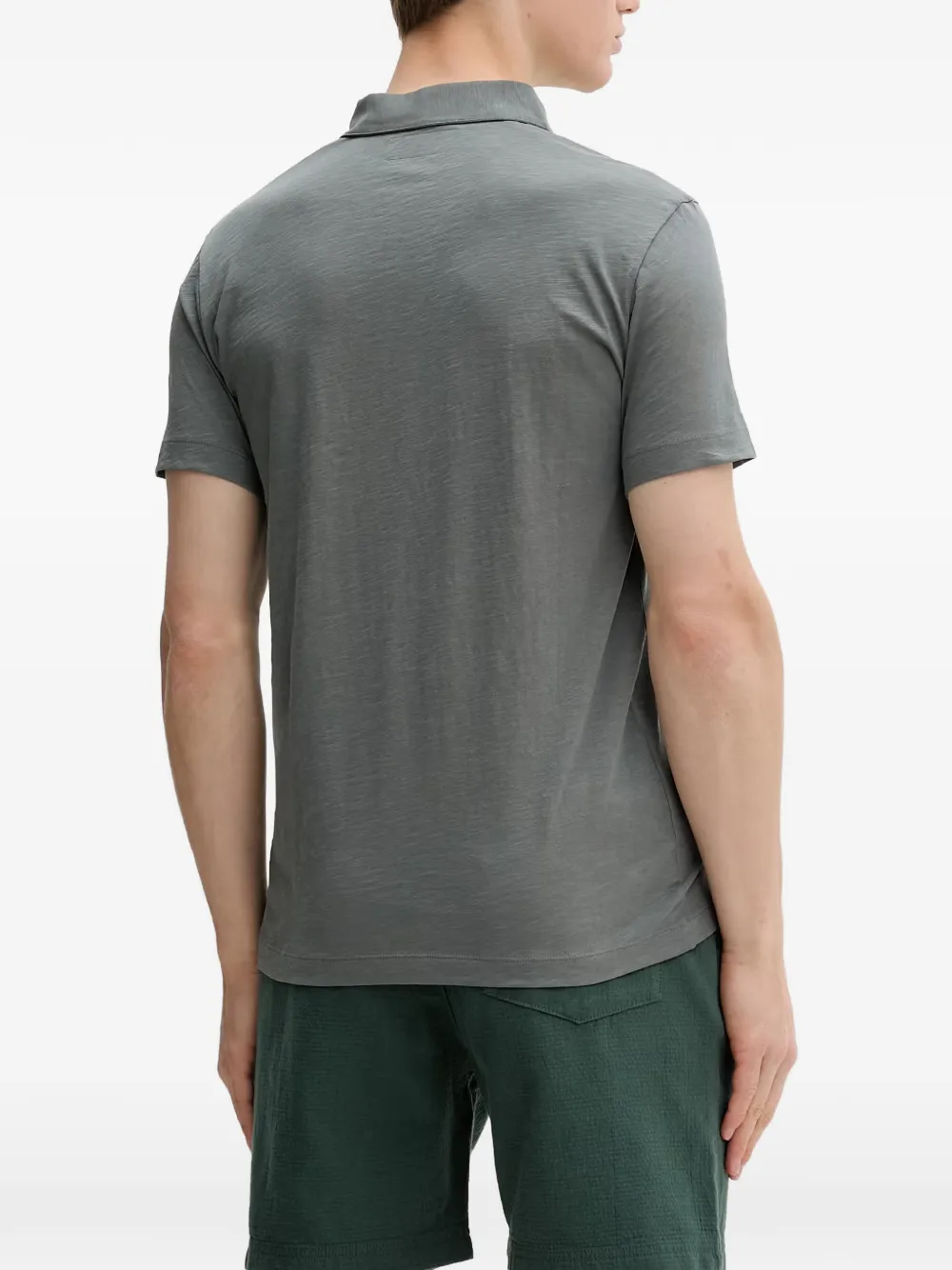 Marc O'Polo Poloshirt met logo Grijs