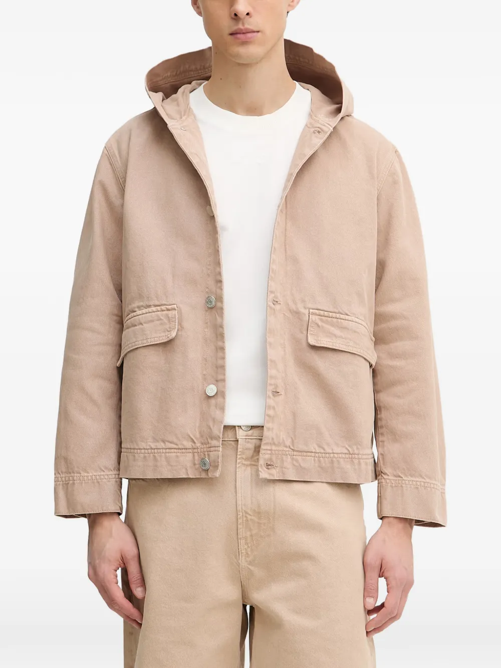 Marc O'Polo hooded denim jacket - Toni neutri
